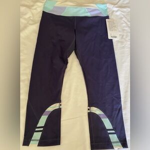 Lululemon NEW Run Inspire Crop II Sz 8